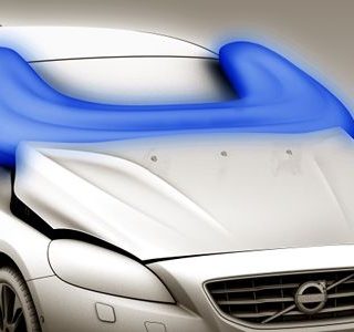 pedestrian car airbag volvo