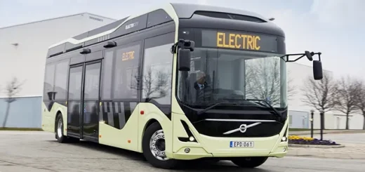 Volvo electric bus first test