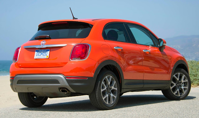 new fiat 500x suv rear view