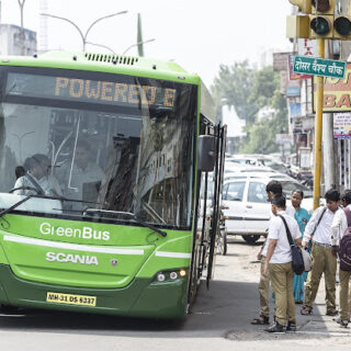 Scania bio-diesel bus india nagpur