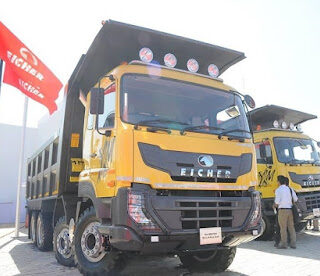 eicher 8031 8x4 heavy tipper specifications