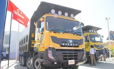 eicher 8031 8x4 heavy tipper specifications