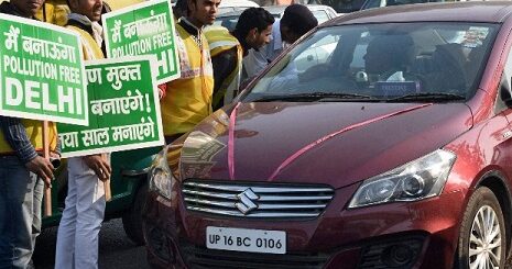 delhi cars pollution