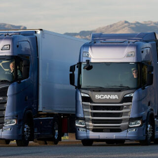 new scania S and R