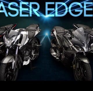 Bajaj Pulsar bikes India laser edge