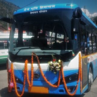 Olectra Electric mini bus