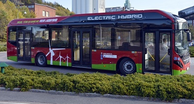 Volvo 7900 hybrid bus