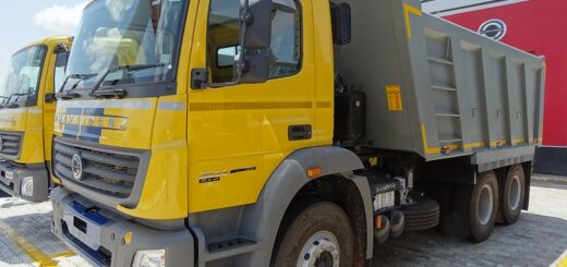 Bharatbenz 2523 tipper review