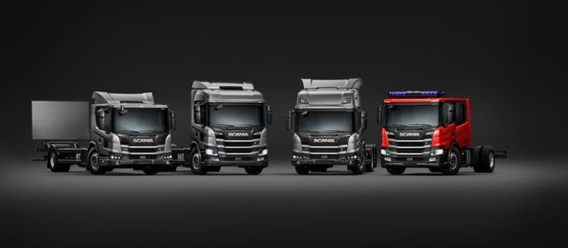 scania p series l series city trucks