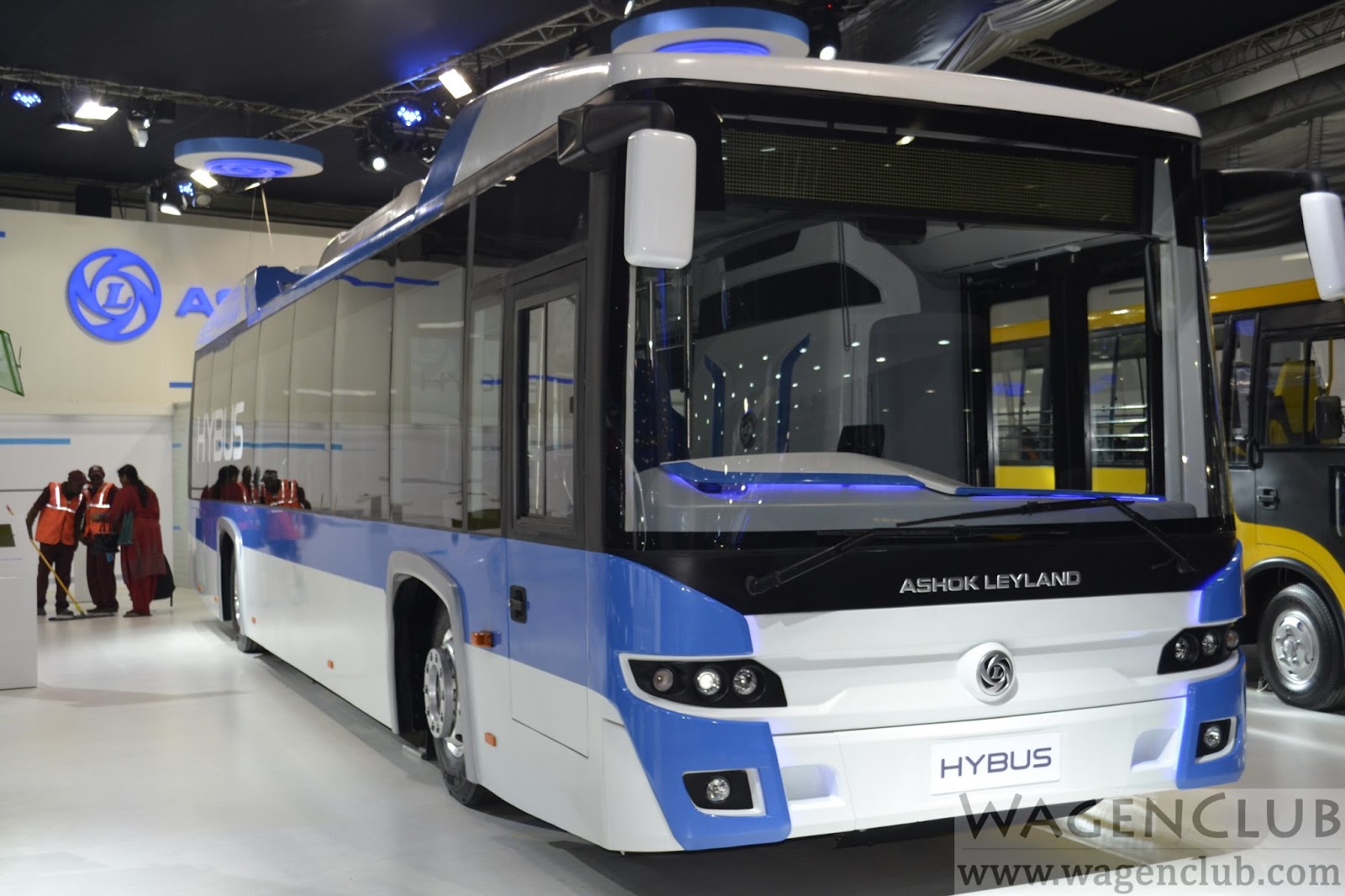ashok leyland hybrid bus