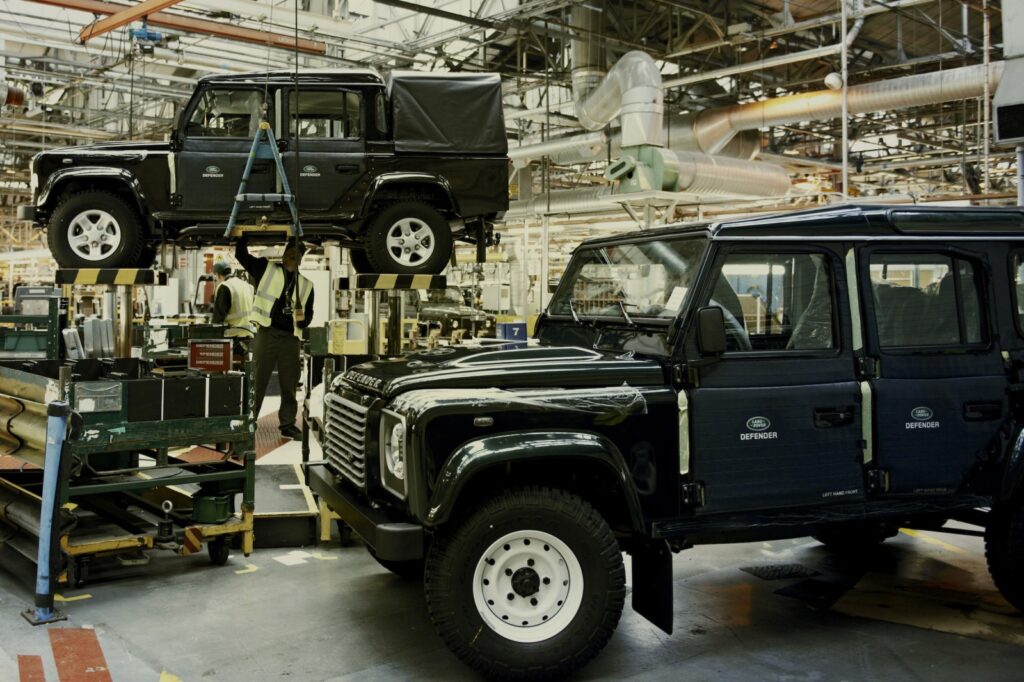 land rover defender history restoration