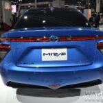 Toyota Mirai Hydrogen sedan rear view