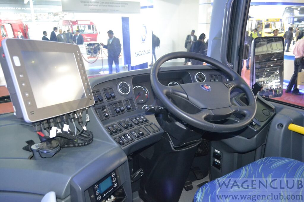 Scania Citywide dashboard steering