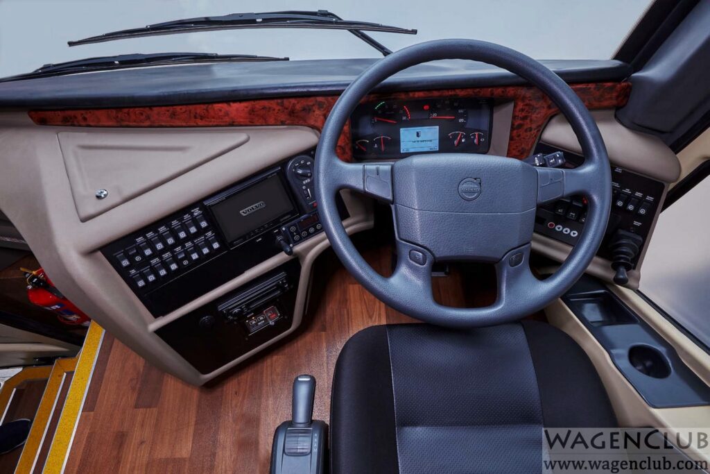 Volvo 9600 steering dashboard