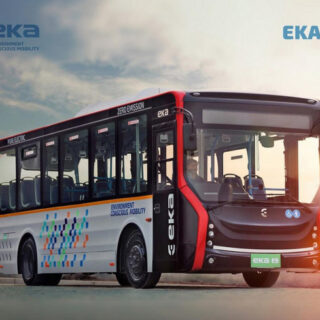 electric bus india eka e9