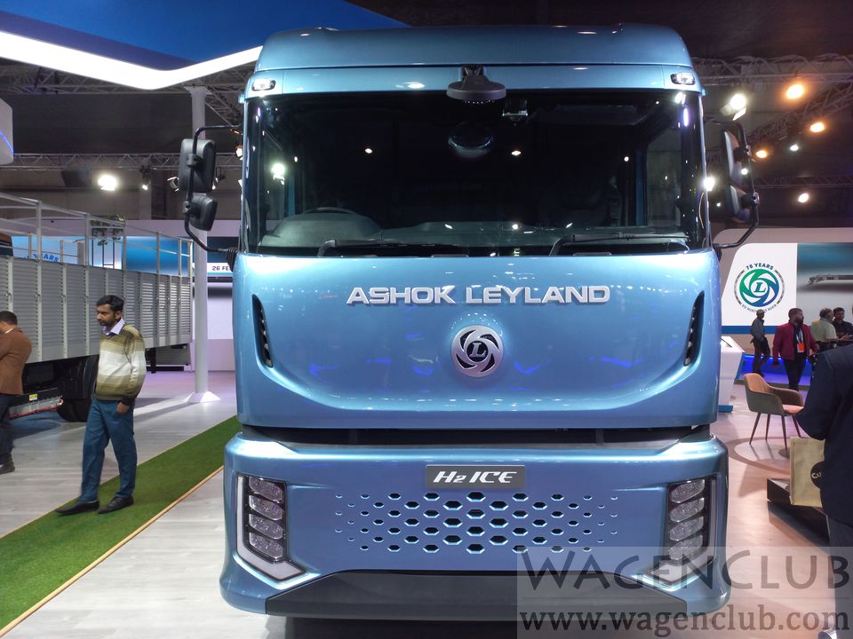 Ashok Leyland 4125 Hydrogen IC Engine Truck