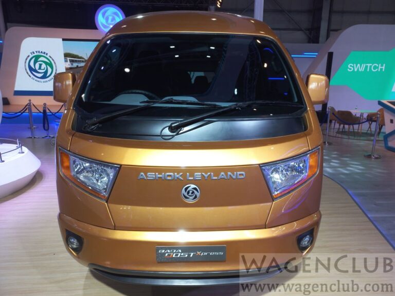 Ashok Leyland Bada Dost Xpress The ingenious CNG minibus Auto Expo