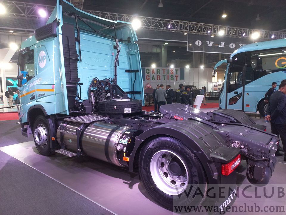 Volvo LNG Truck engineering