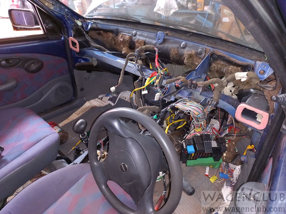 Fiat siena palio dashboard removal