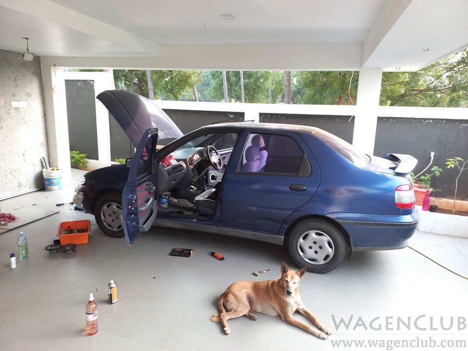 1999 Fiat Siena petrol restoration