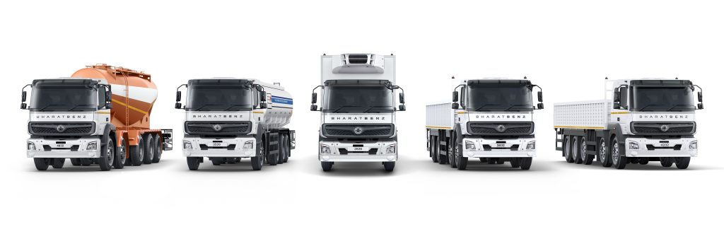bharatbenz new heavy duty trucks