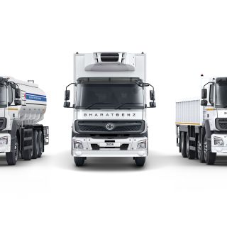 bharatbenz rigid trucks