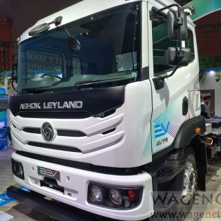 ashok leyland electric tractor 55 tonne