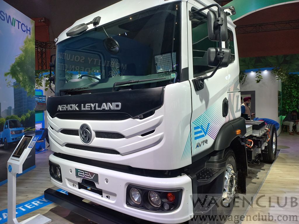 55T electric truck ashok leyland