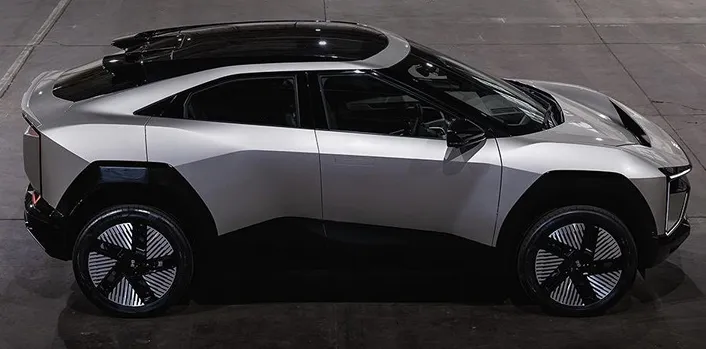 Mahindra BE 6e coupe suv design