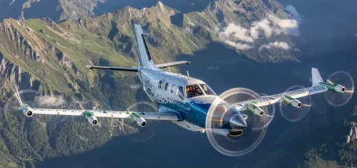 EcoPulse hybrid-electric aircraft