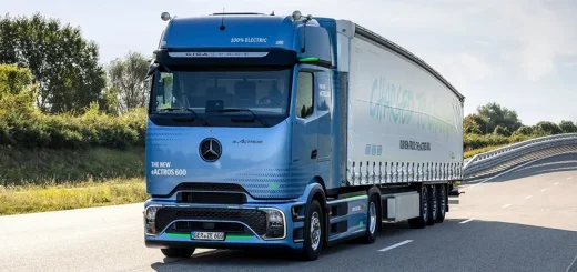 Mercedes-Benz eActros 600 electric truck