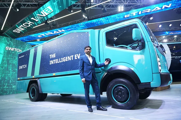 Switch electric light truck