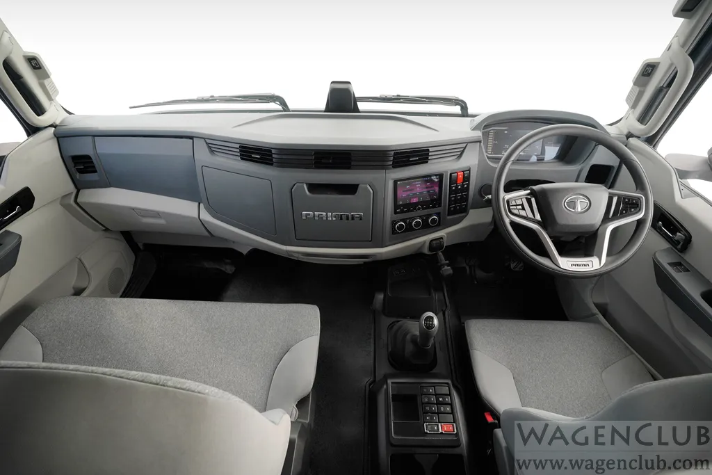 Tata Prima Facelift Interiors Dashboard