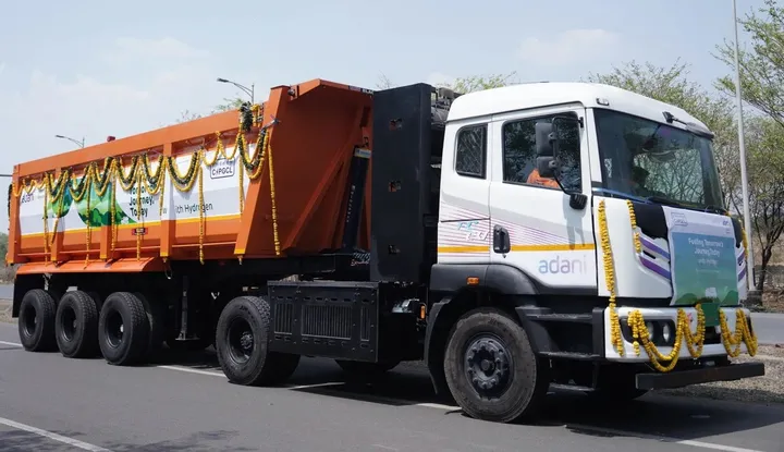 Hydrogen trucks Adani