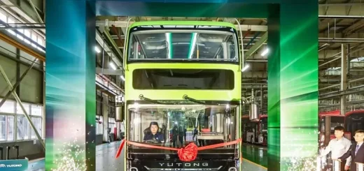 Yutong electric double decker