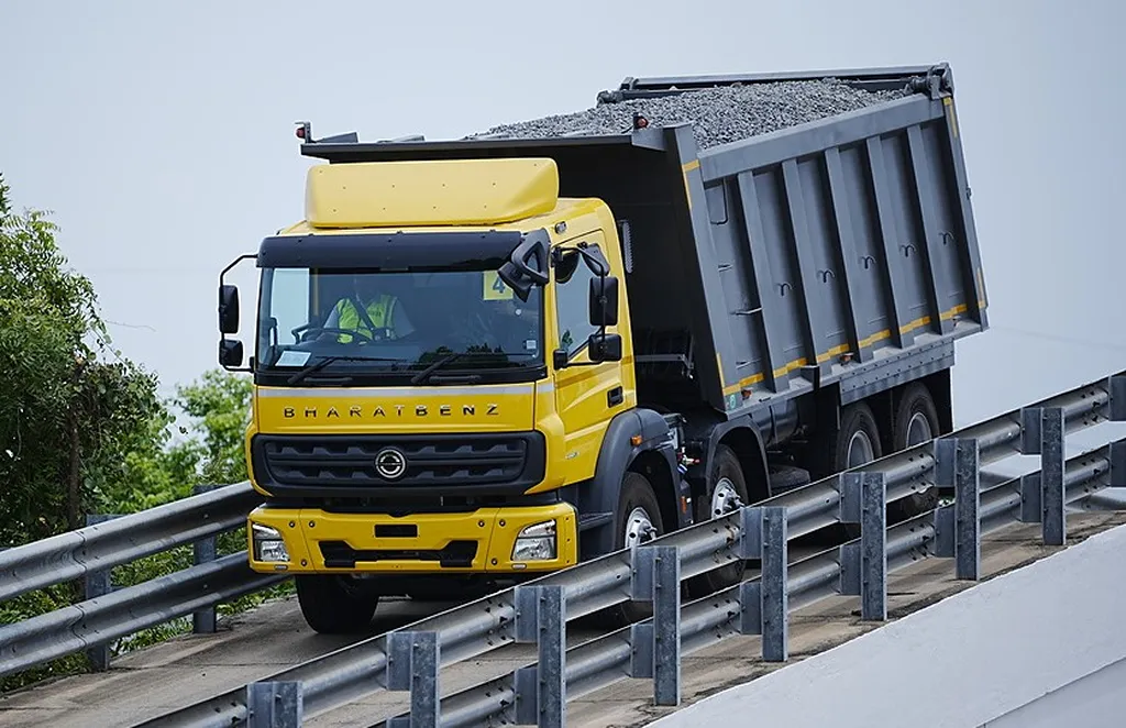 Bharatbenz 3532C HX tipper review