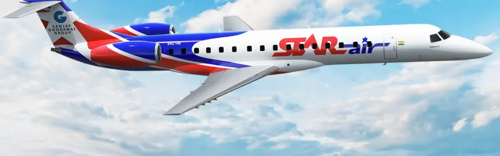 Star Air Embraer ERJ E145 aircraft