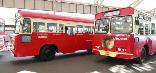 MTC Vintage Buses Chennai Ula