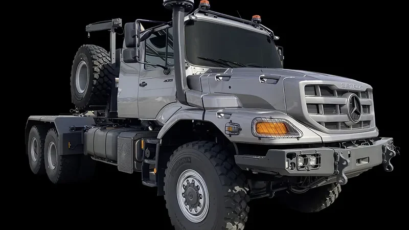 Mercedes-Benz Zetros-4051 Tractor Defense applications