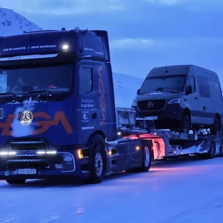 Mercedes-Benz eActros 600 eNordkapp Challenge