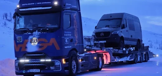 Mercedes-Benz eActros 600 eNordkapp Challenge